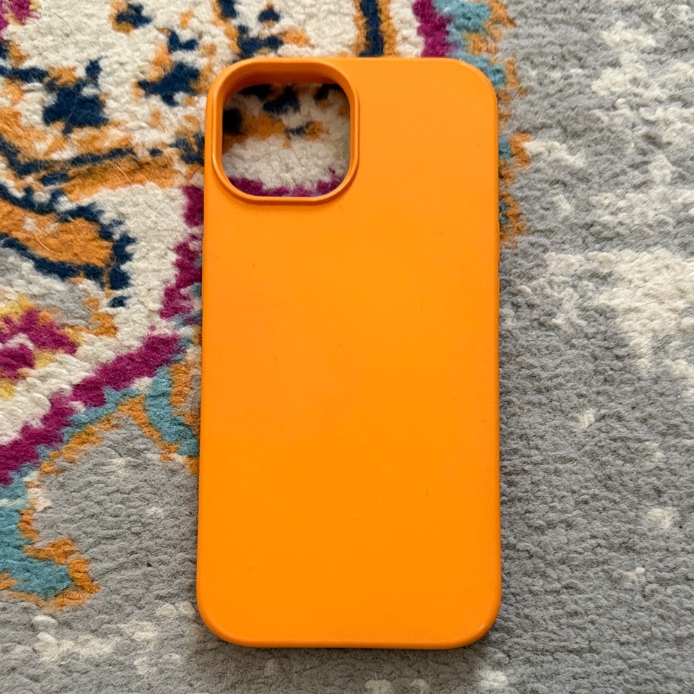 iPhone 14 Orange Phone Case